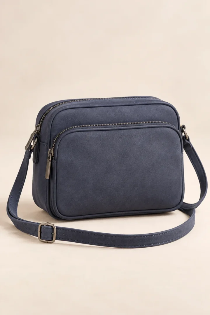 Navy crossbody bag
