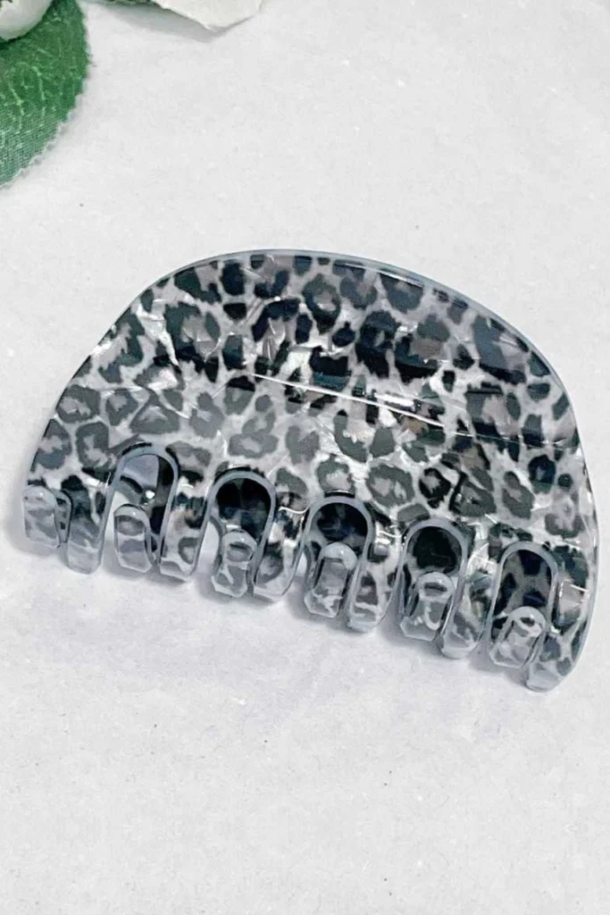Animal Print Strong Hold Hair Clip