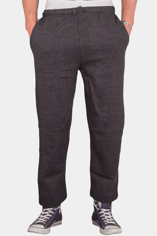 Fleece Lined Open Hem Joggers