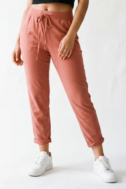 Italian Plain Relaxed Fit Pocket Trousers