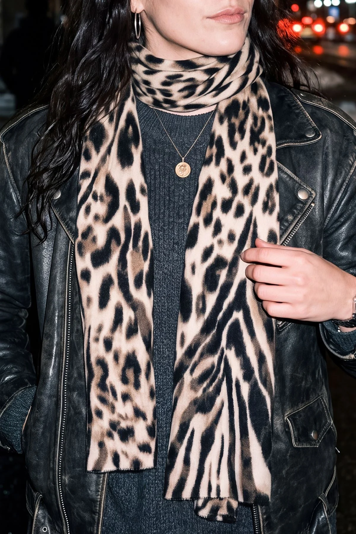 Leopard Print Scarves