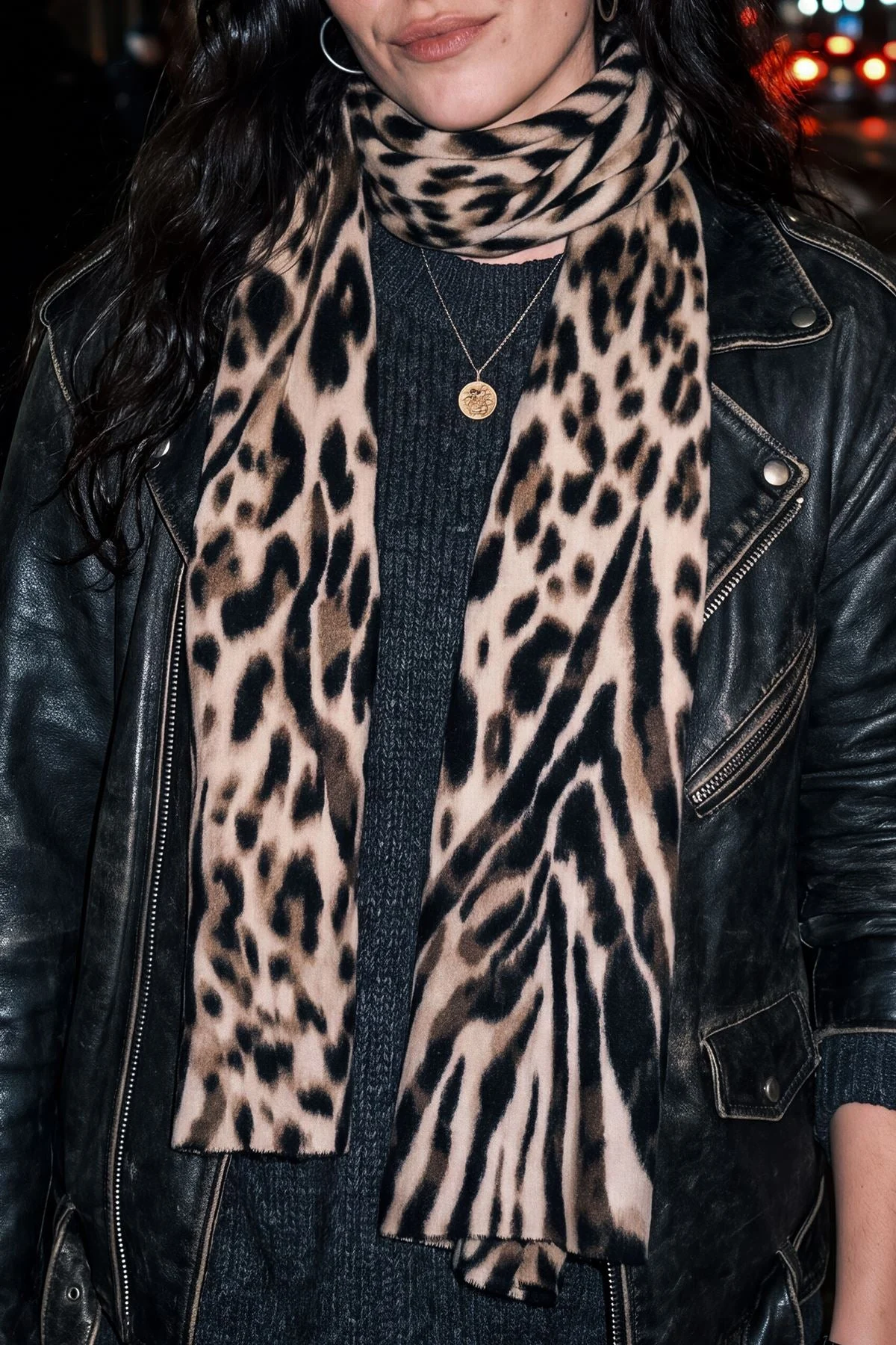 Leopard Print Scarves