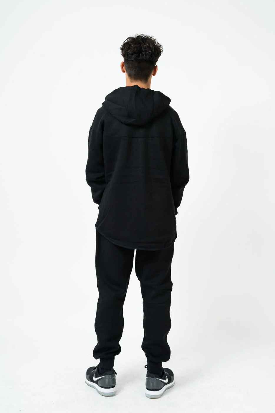 Mens Tracksuit Set with Zip Hoodie
