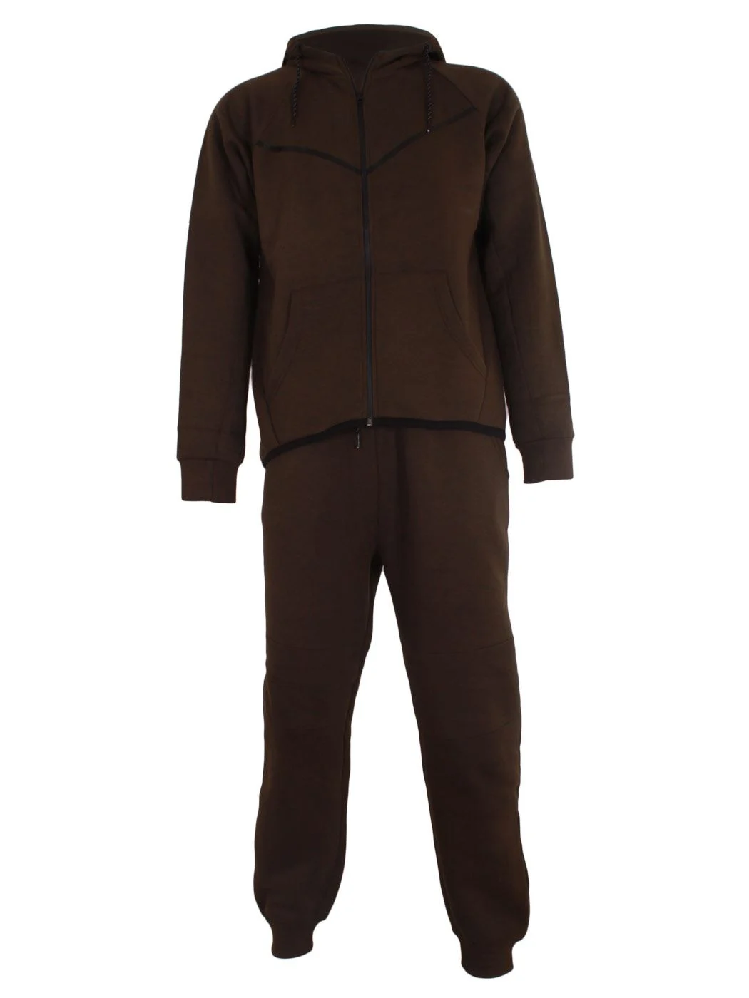 Mens Tracksuit Set with Zip Hoodie