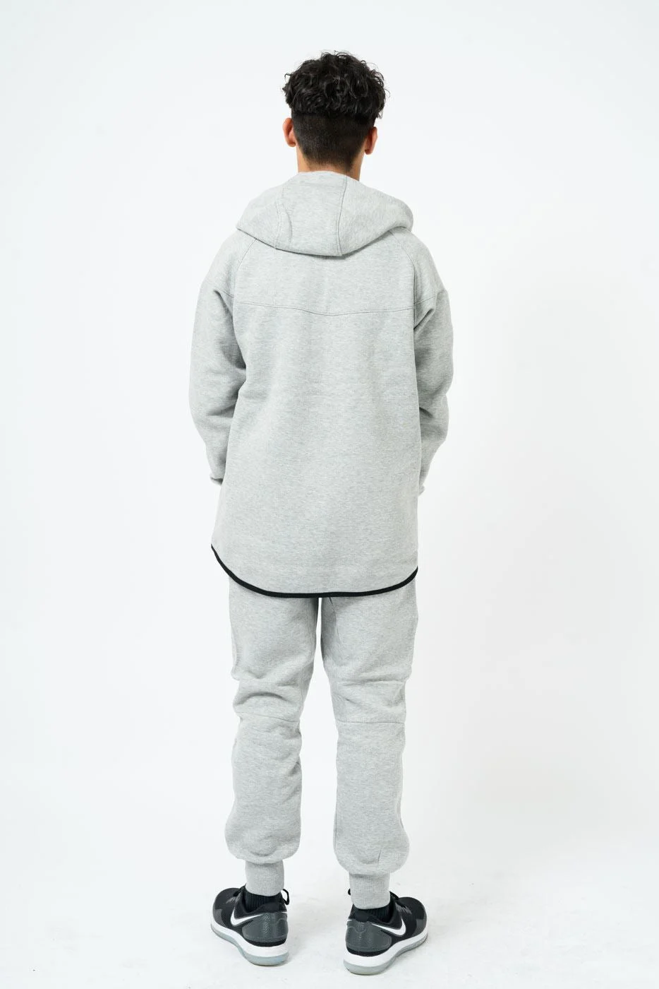 Mens Tracksuit Set with Zip Hoodie
