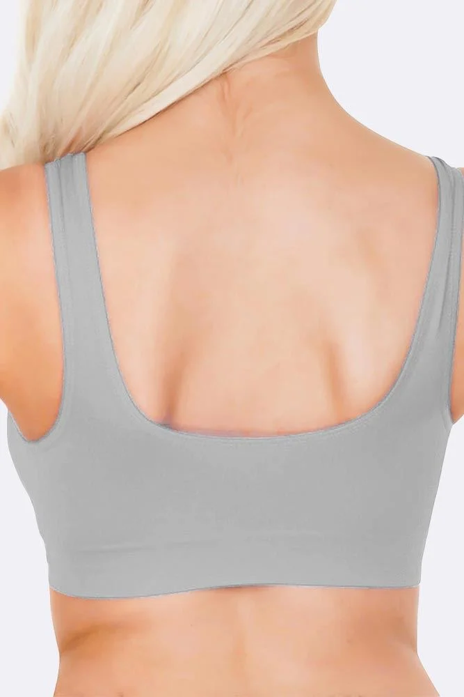 Non Wired Padded Bra with Seamless Stretch Fit