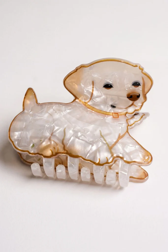 Puppy Design Claw Hair Clip