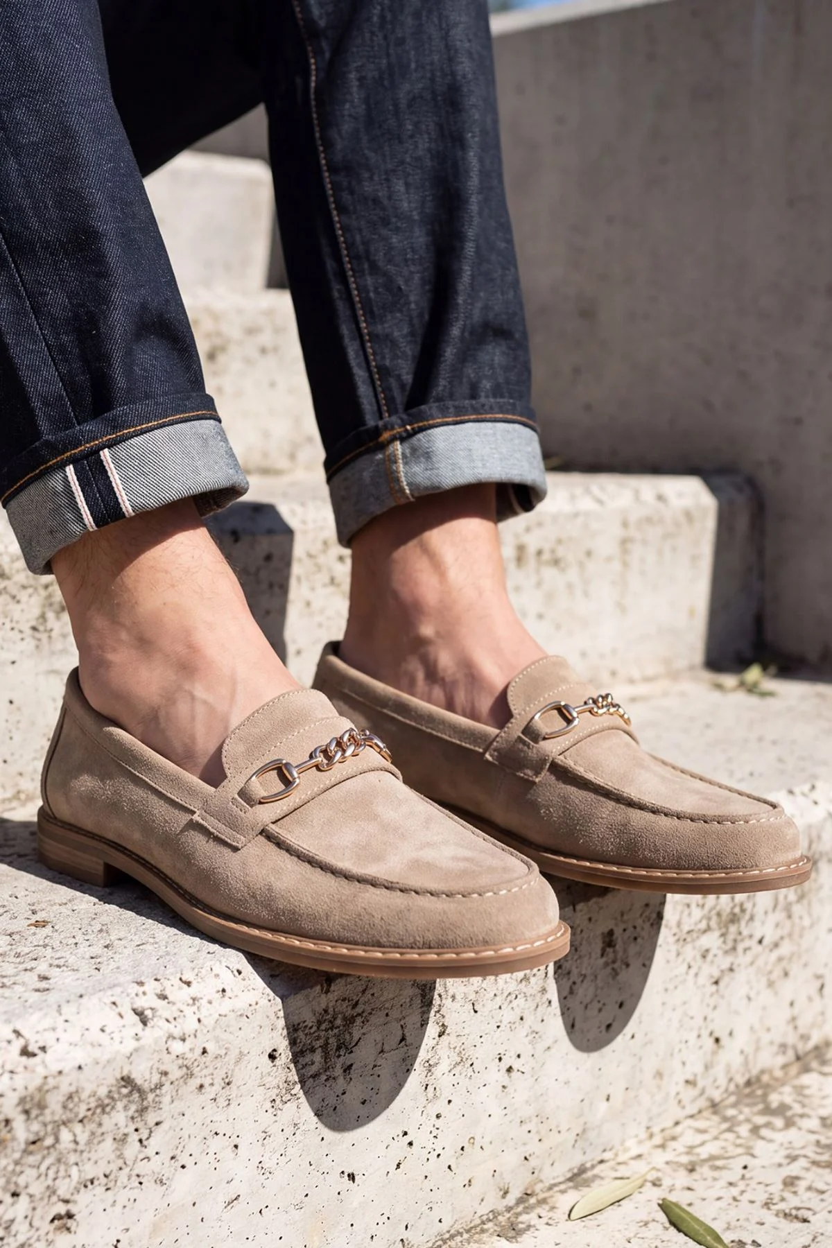 Slip On Womens Suede Loafers