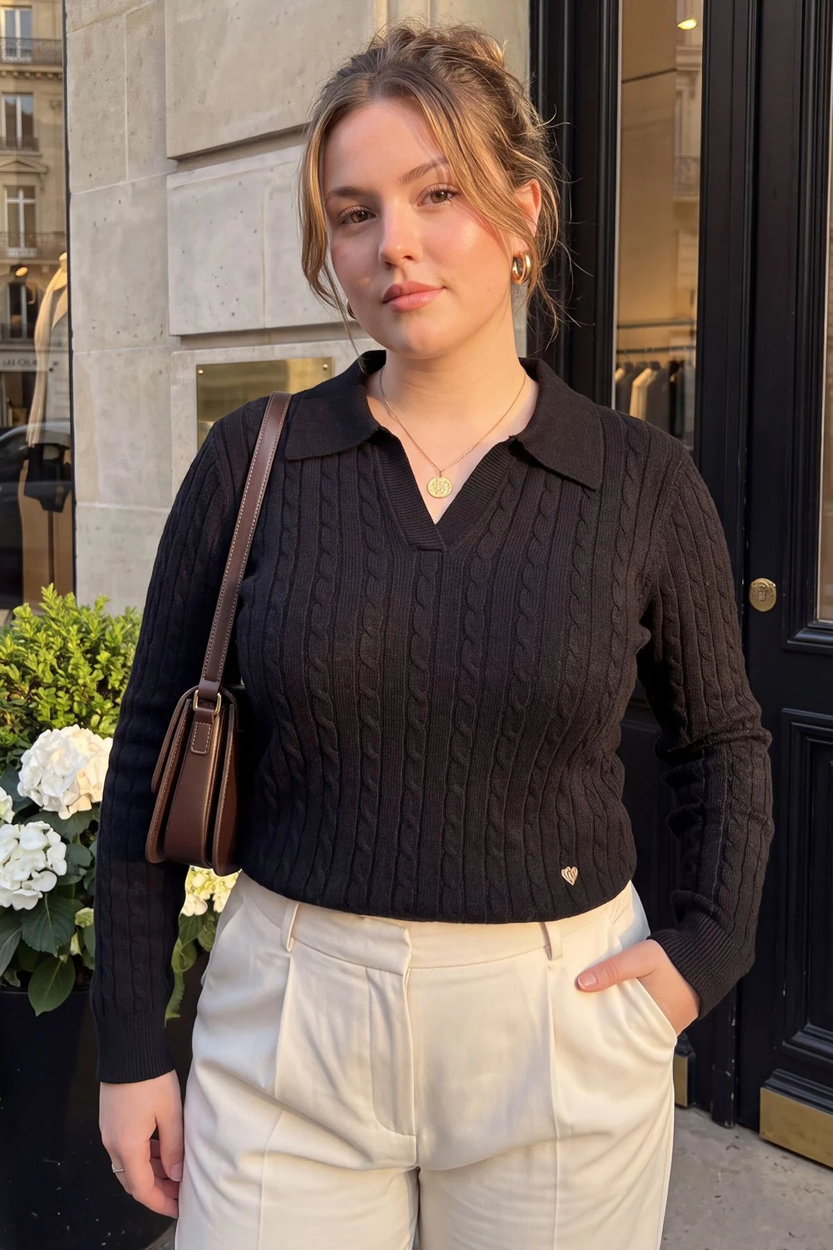 Soft Knitted Cable Knit Jumper