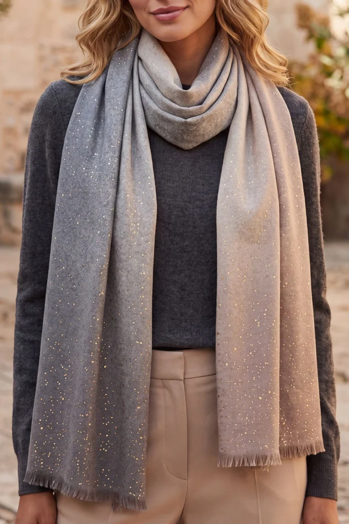 Sparkle Pattern Scarves