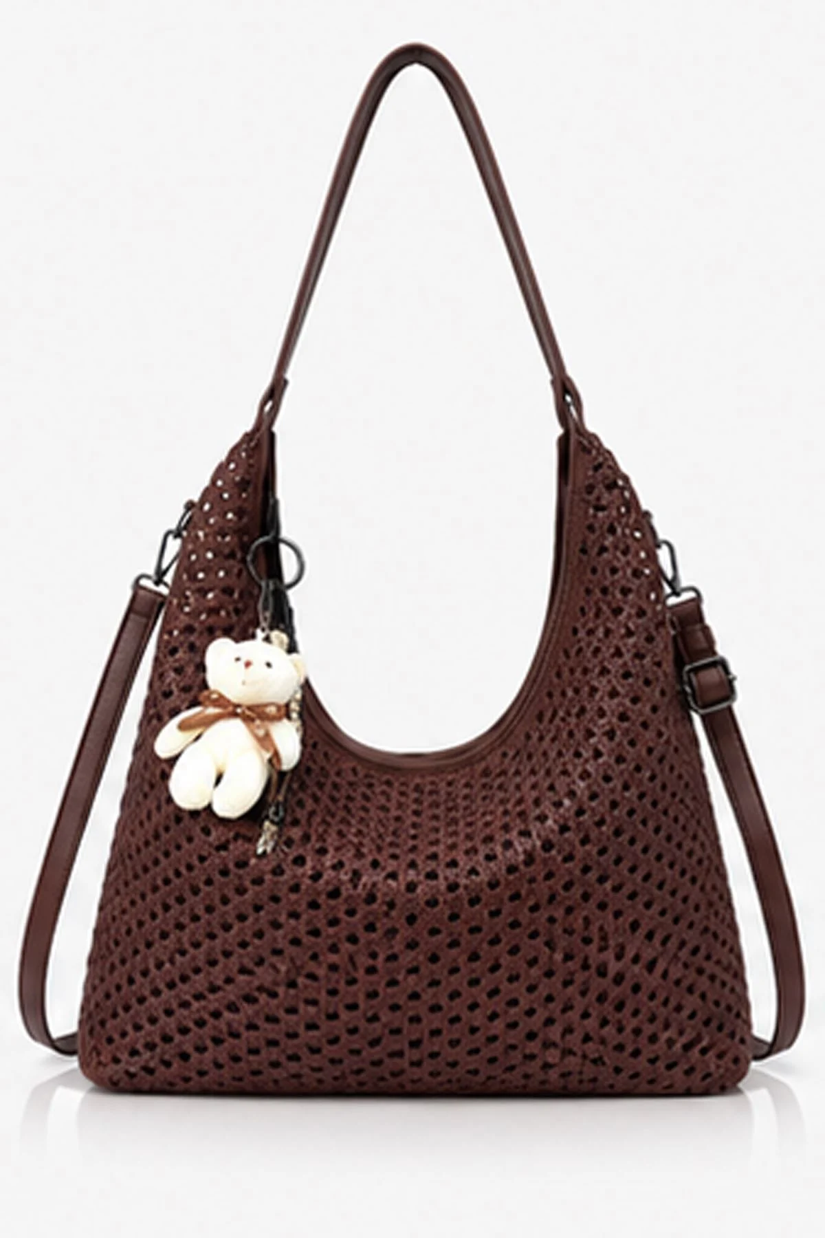 Teddy Charm Womens Crossbody Shoulder Bag
