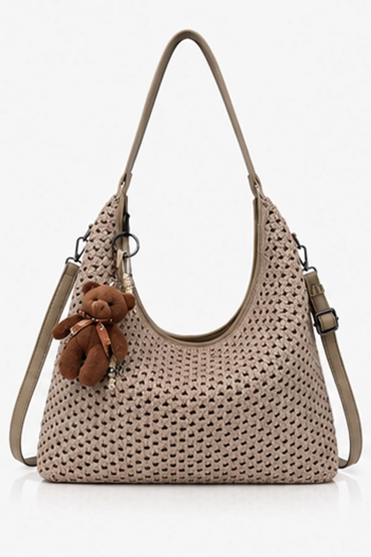 Teddy Charm Womens Crossbody Shoulder Bag