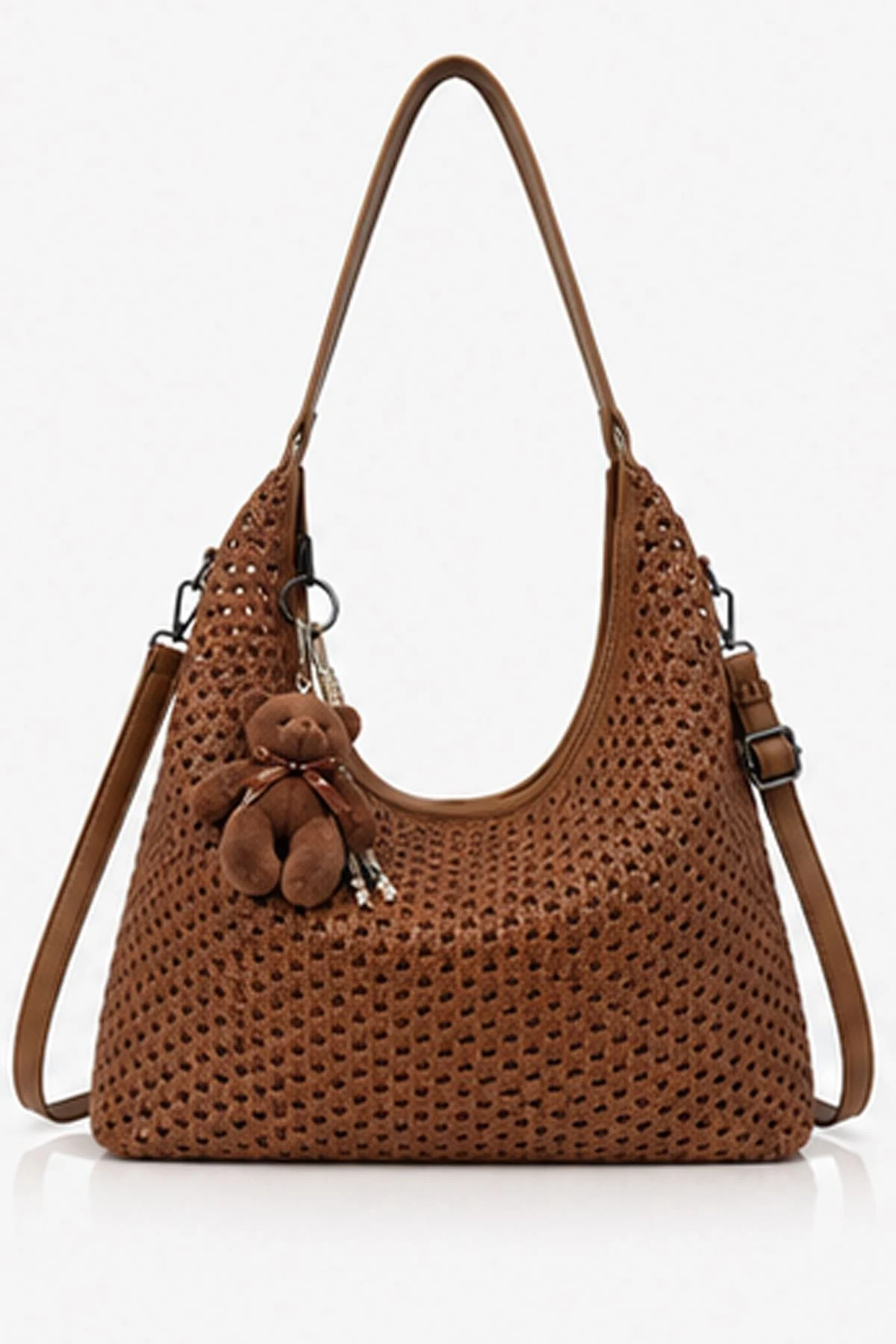 Teddy Charm Womens Crossbody Shoulder Bag