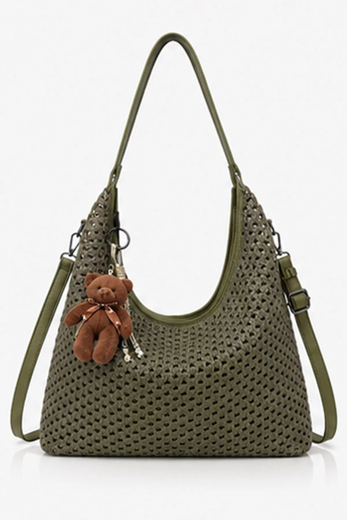 Teddy Charm Womens Crossbody Shoulder Bag